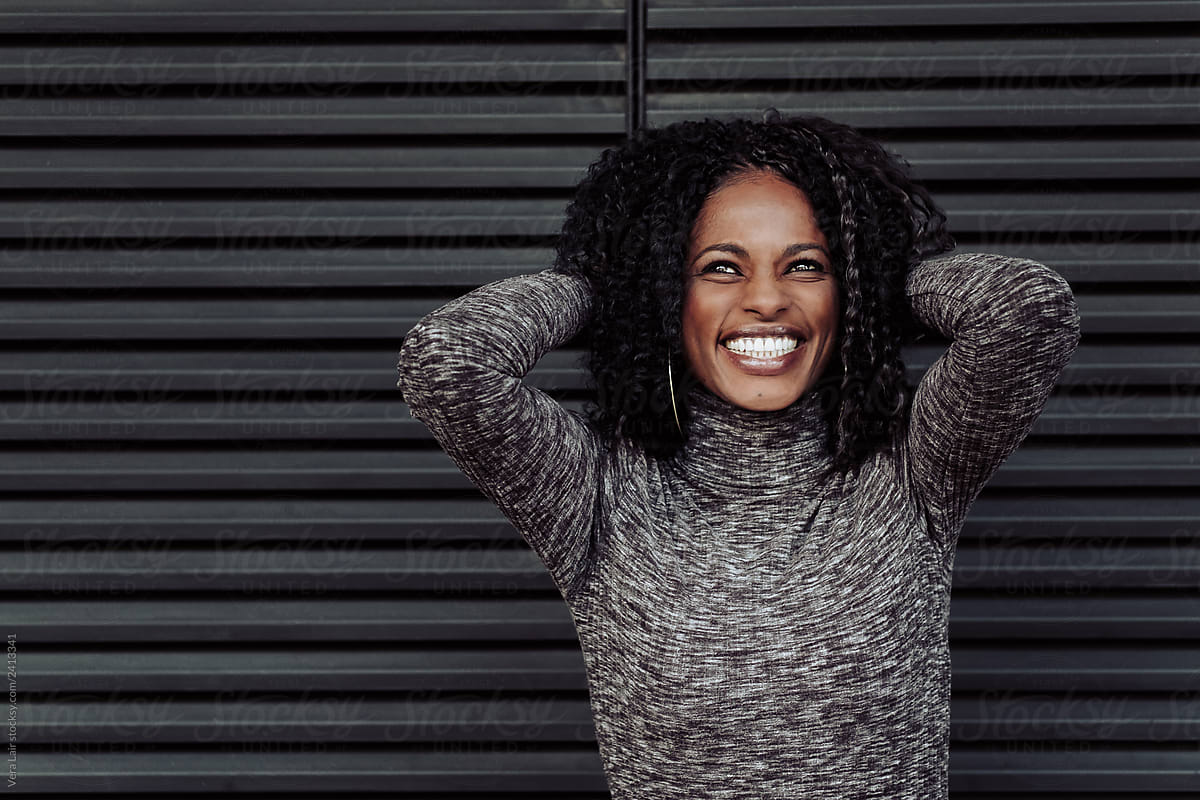 Beautiful Afro Woman By Stocksy Contributor Vera Lair Stocksy