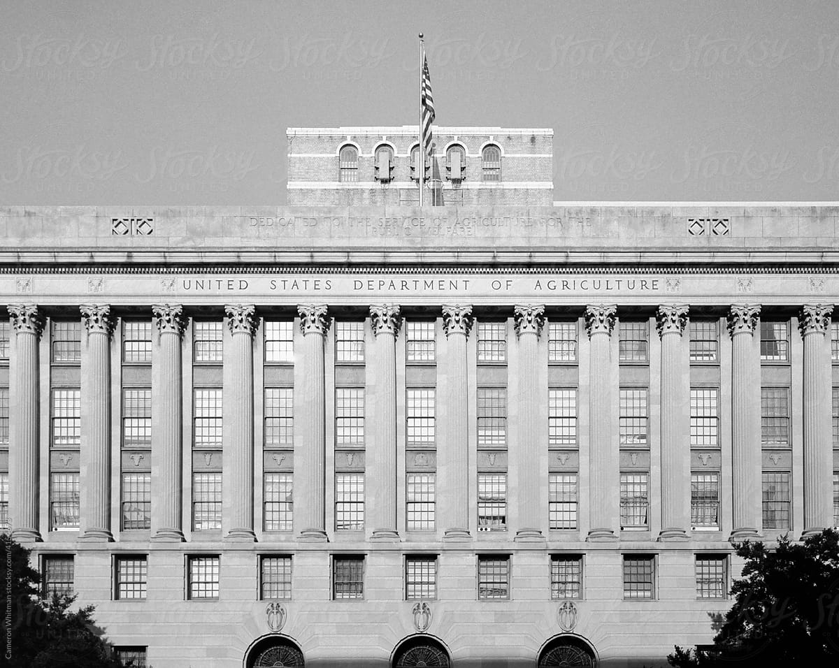 US Department of Agriculture Facade