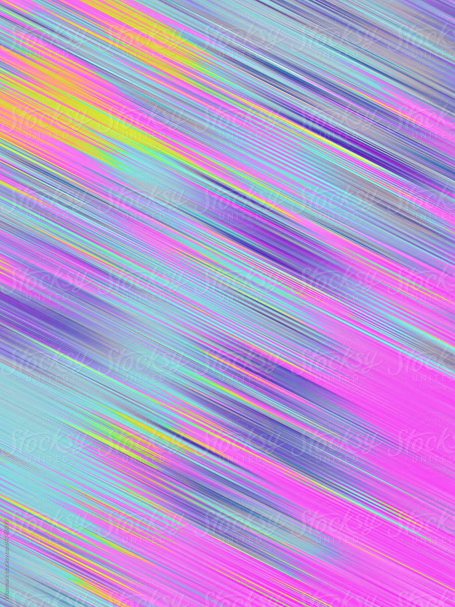 Striped rainbow pastel colored background.