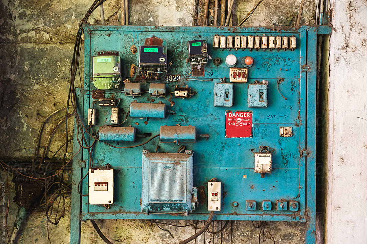 An old power panel.