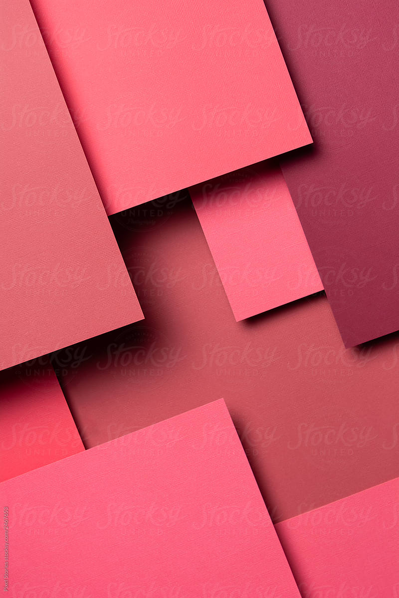 Pink paper design
