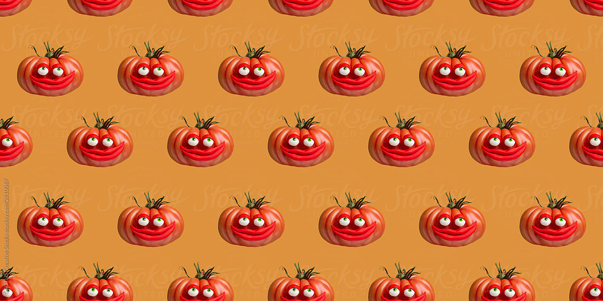 Tomatoes infinite pattern