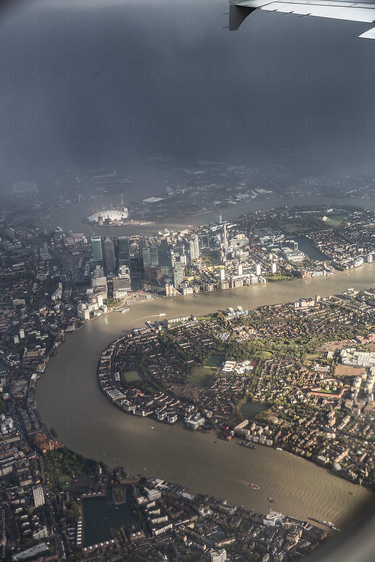 Sunshine and storms over London