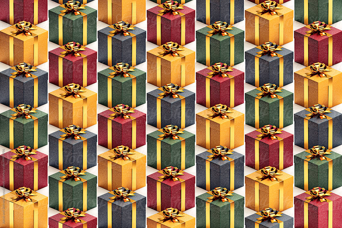 Christmas gifts pattern