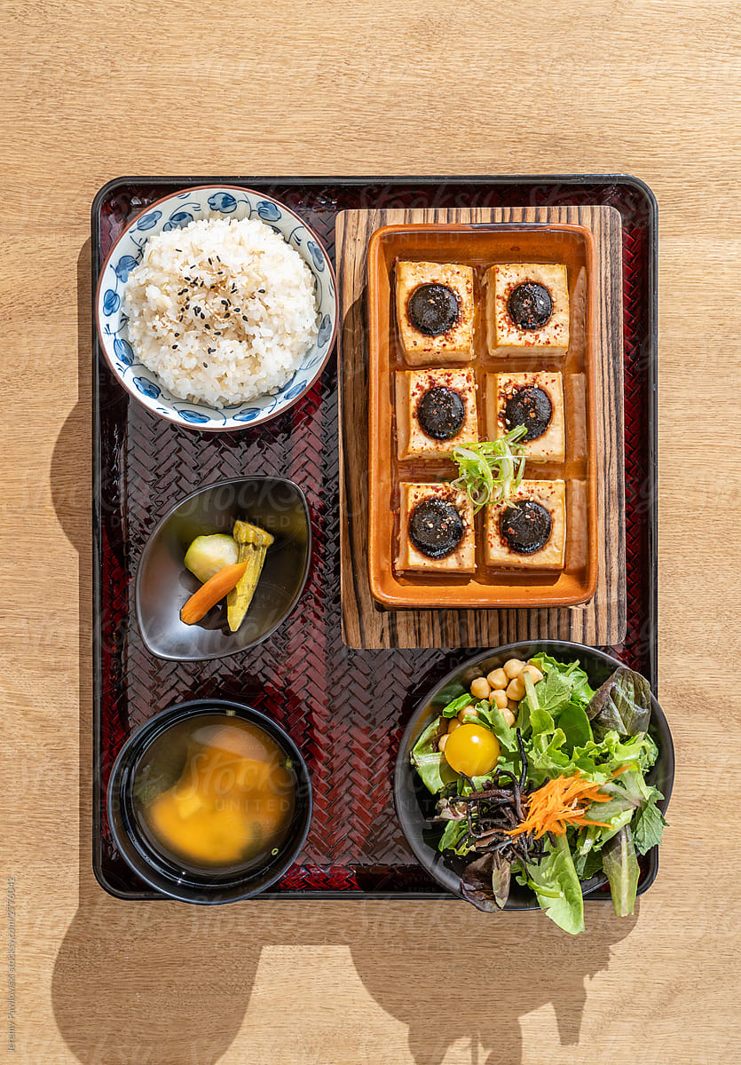 Vegan Japanese Lunch