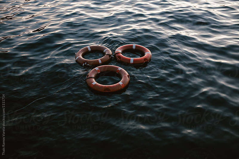 lifesavers in the sea