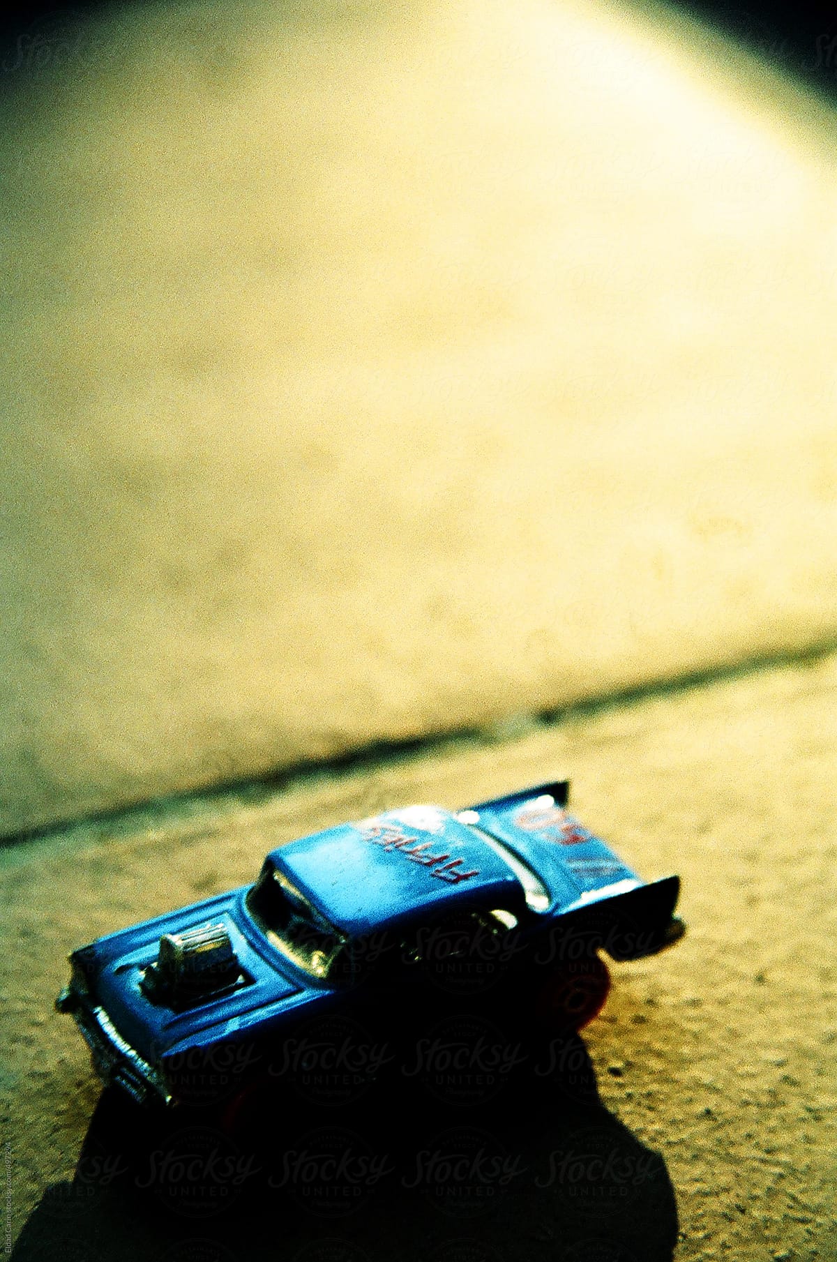 Fifties Toy Car at Dusk