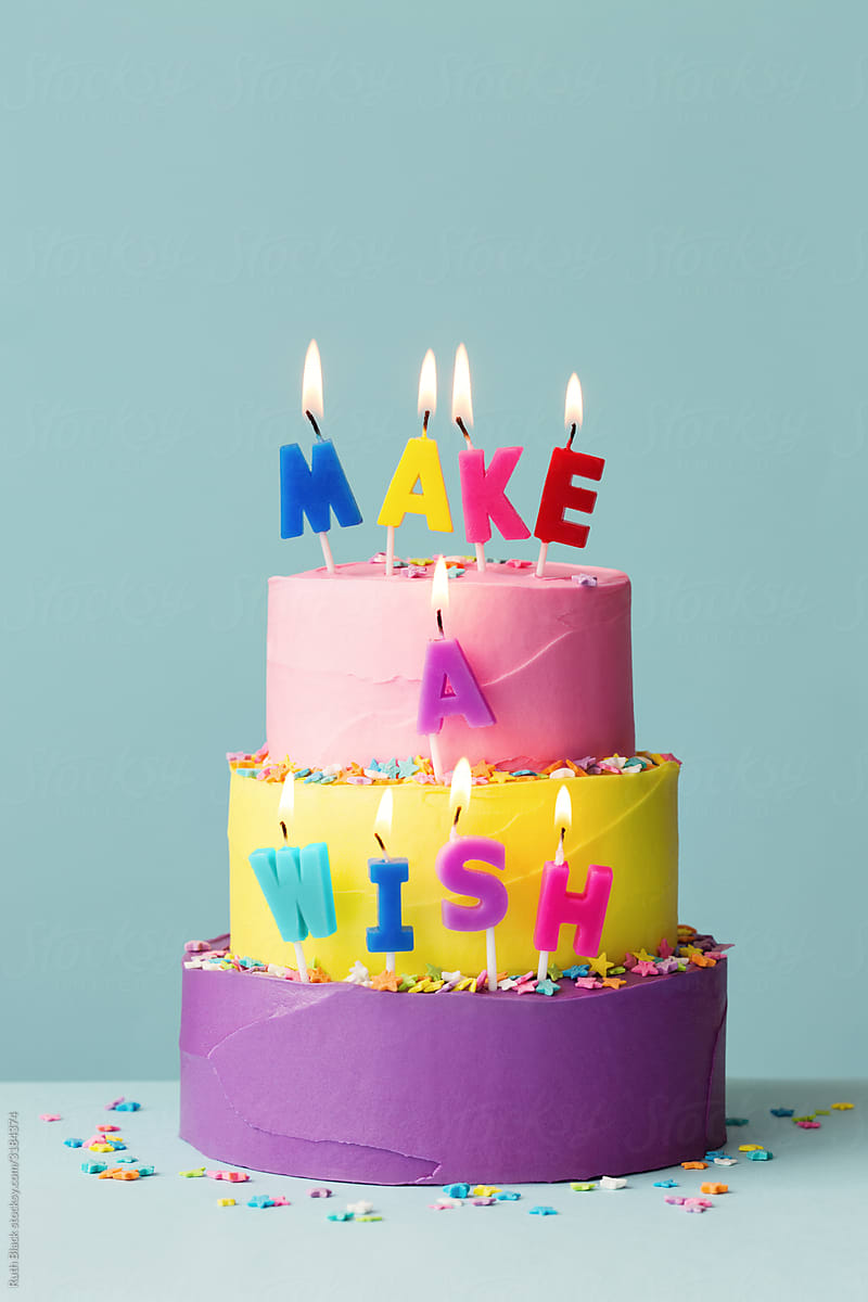 "Make A Wish Cake" by Stocksy Contributor "Ruth Black" - Stocksy