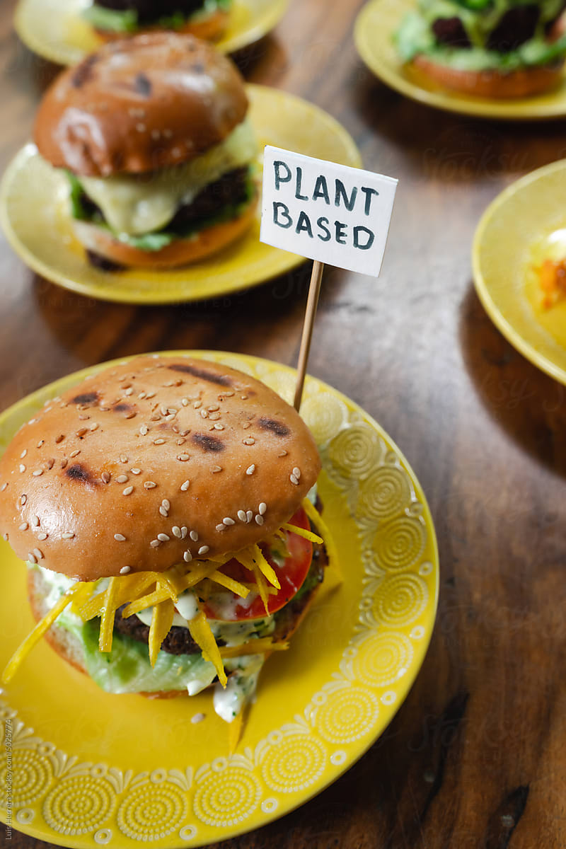 plant based burger