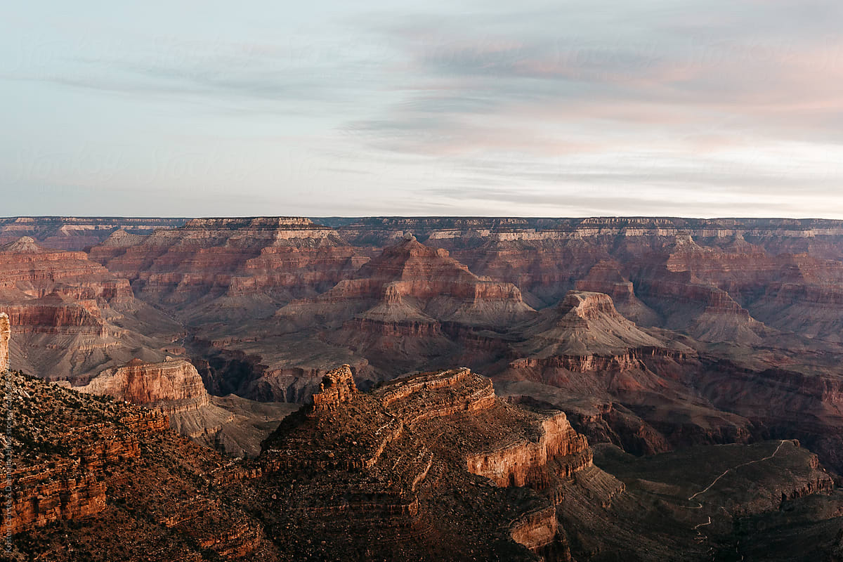 Sunset in Grand Canyon National Park