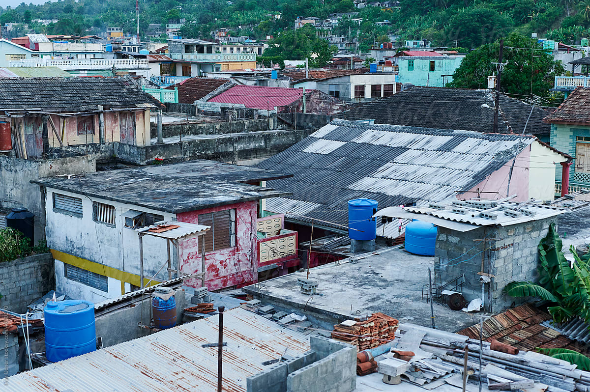 Rooftops in old Havana