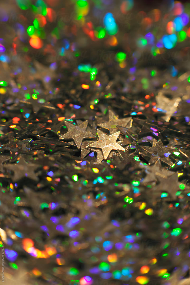 Star glitter background by Emoke Szabo - Stocksy United