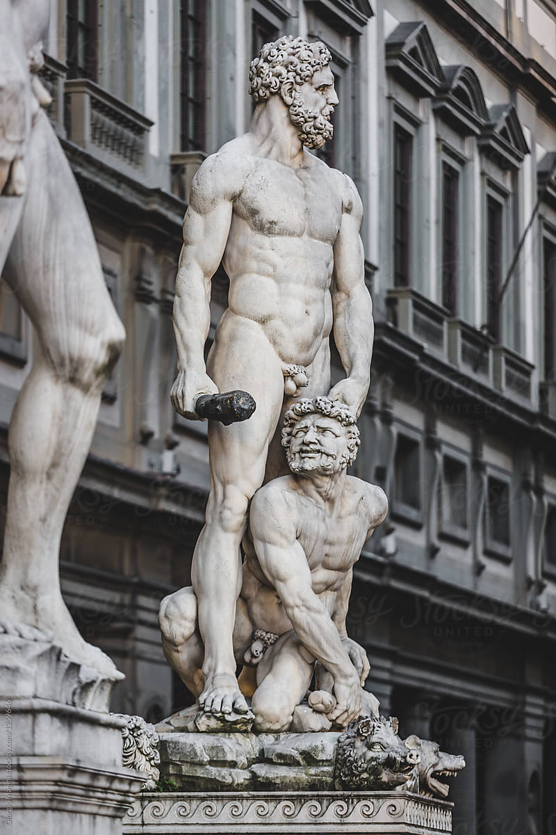 Hercules and Cacus Sculpture in Florence