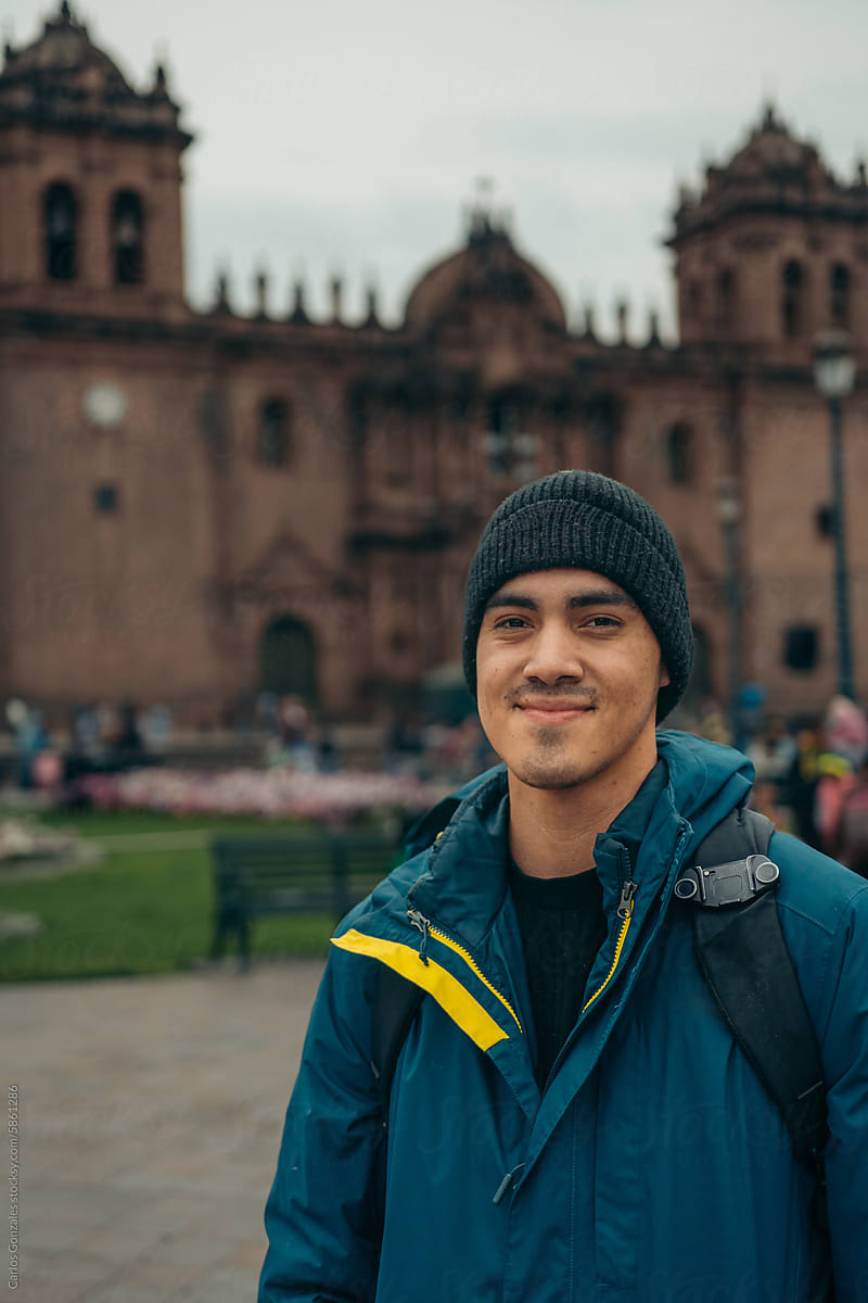 Man in Cusco Peru Travel