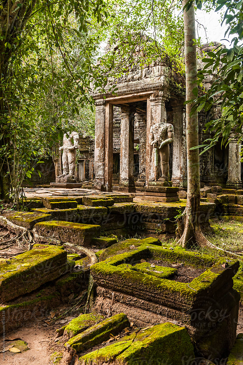 Angkor wat temples