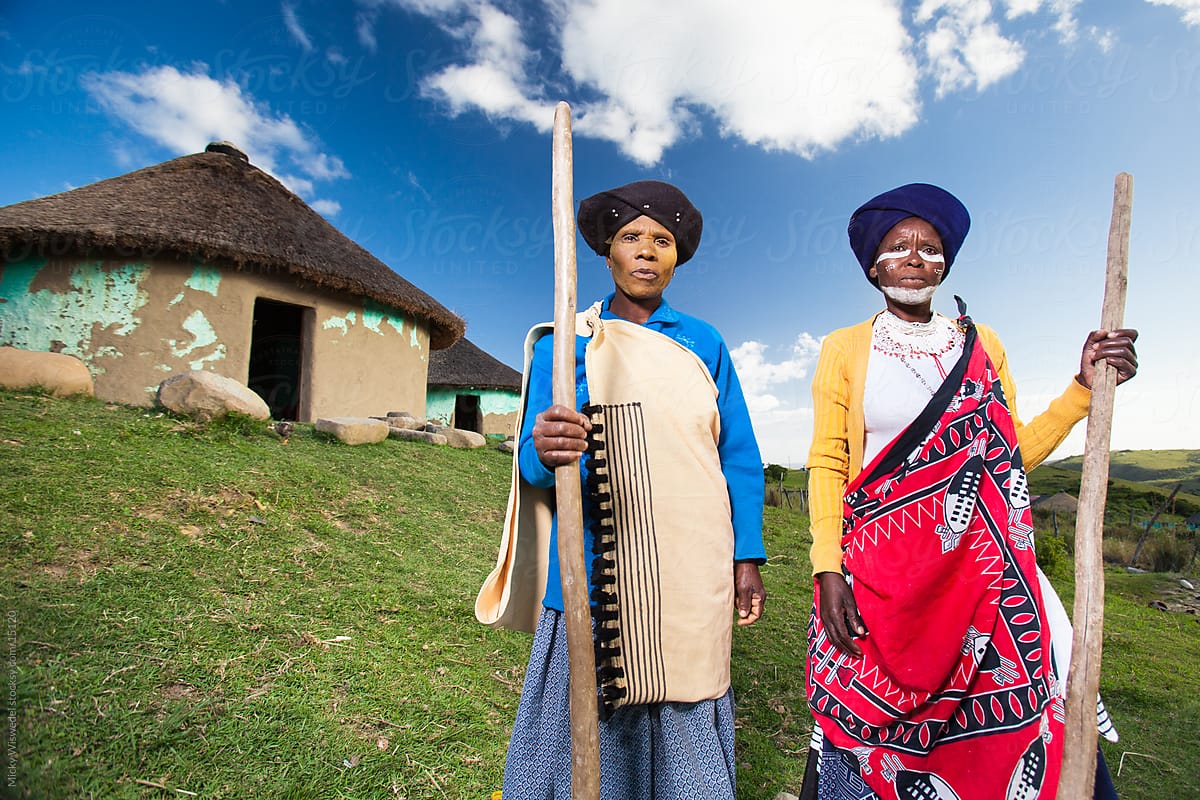 Two African Rural Xhosa Women
