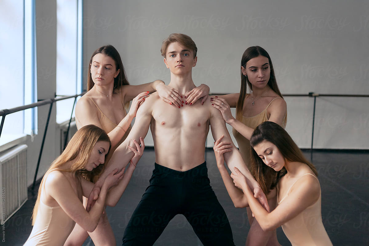 Group Choreographers Posing By Stocksy Contributor Demetr White Stocksy