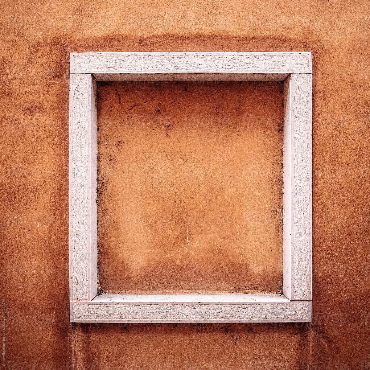 Frame on a Tuscan wall