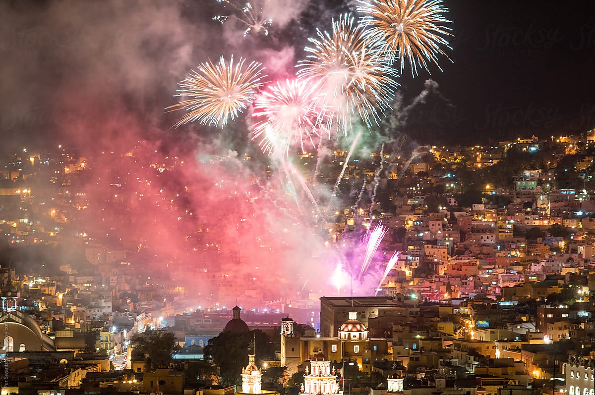 Fireworks: Guanajuato fireworks