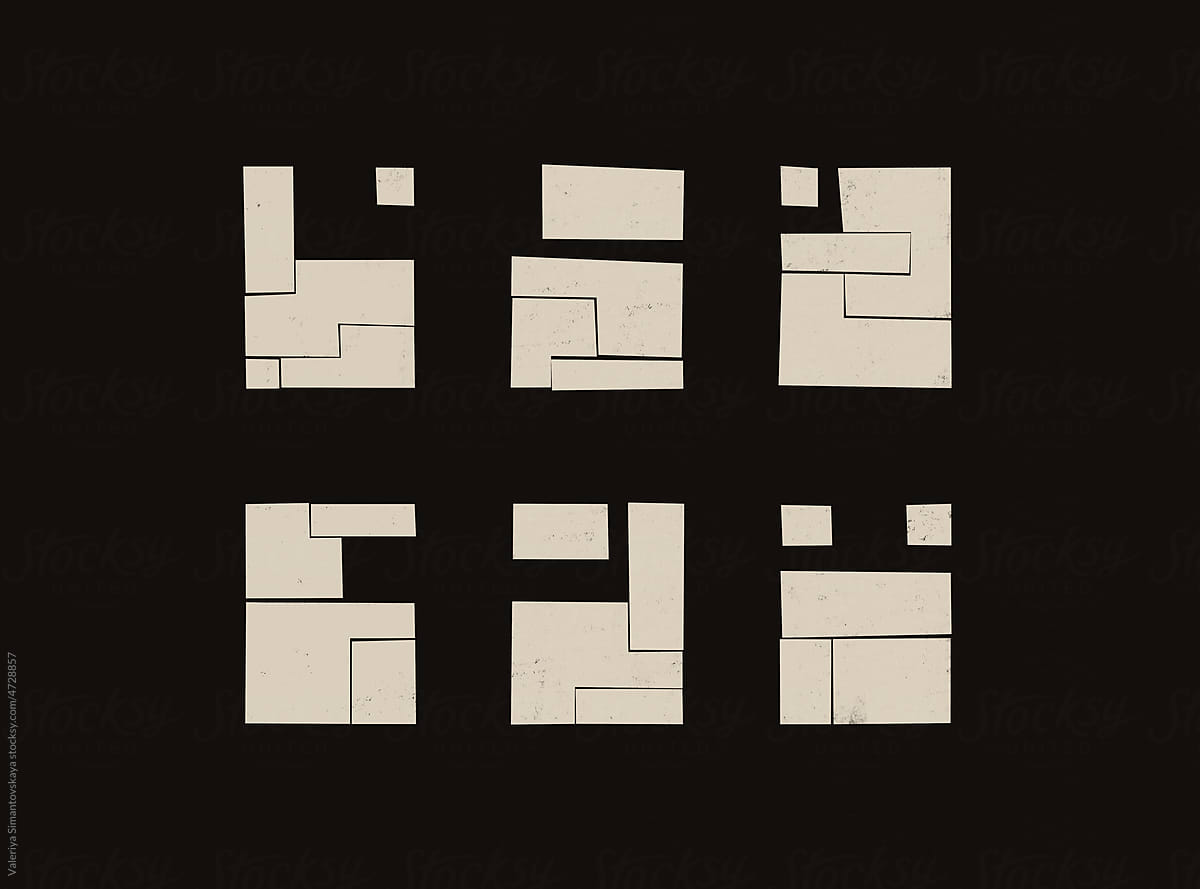 minimal illustration of rectangles
