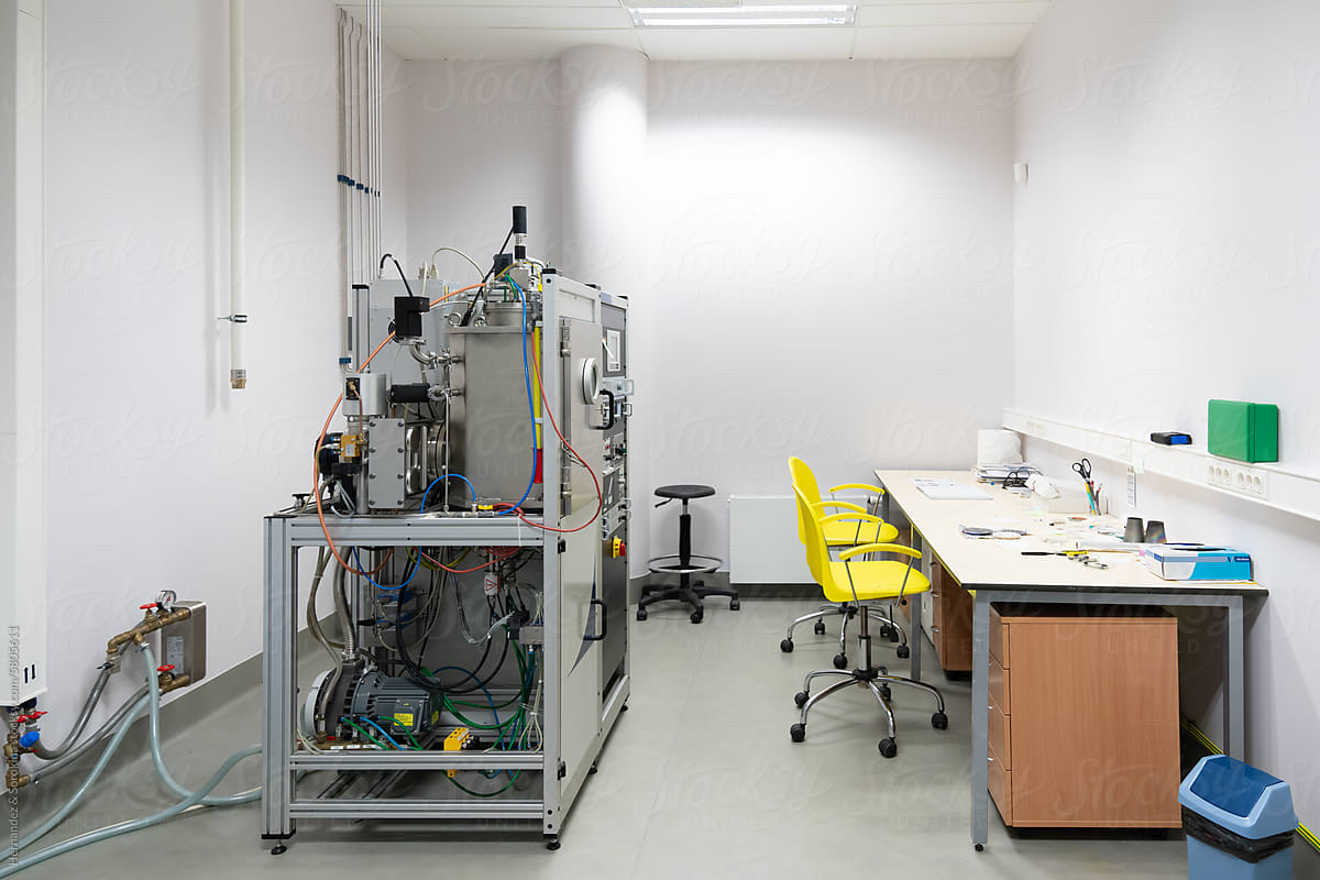 Workspace At Electrochemistry Material Science Lab