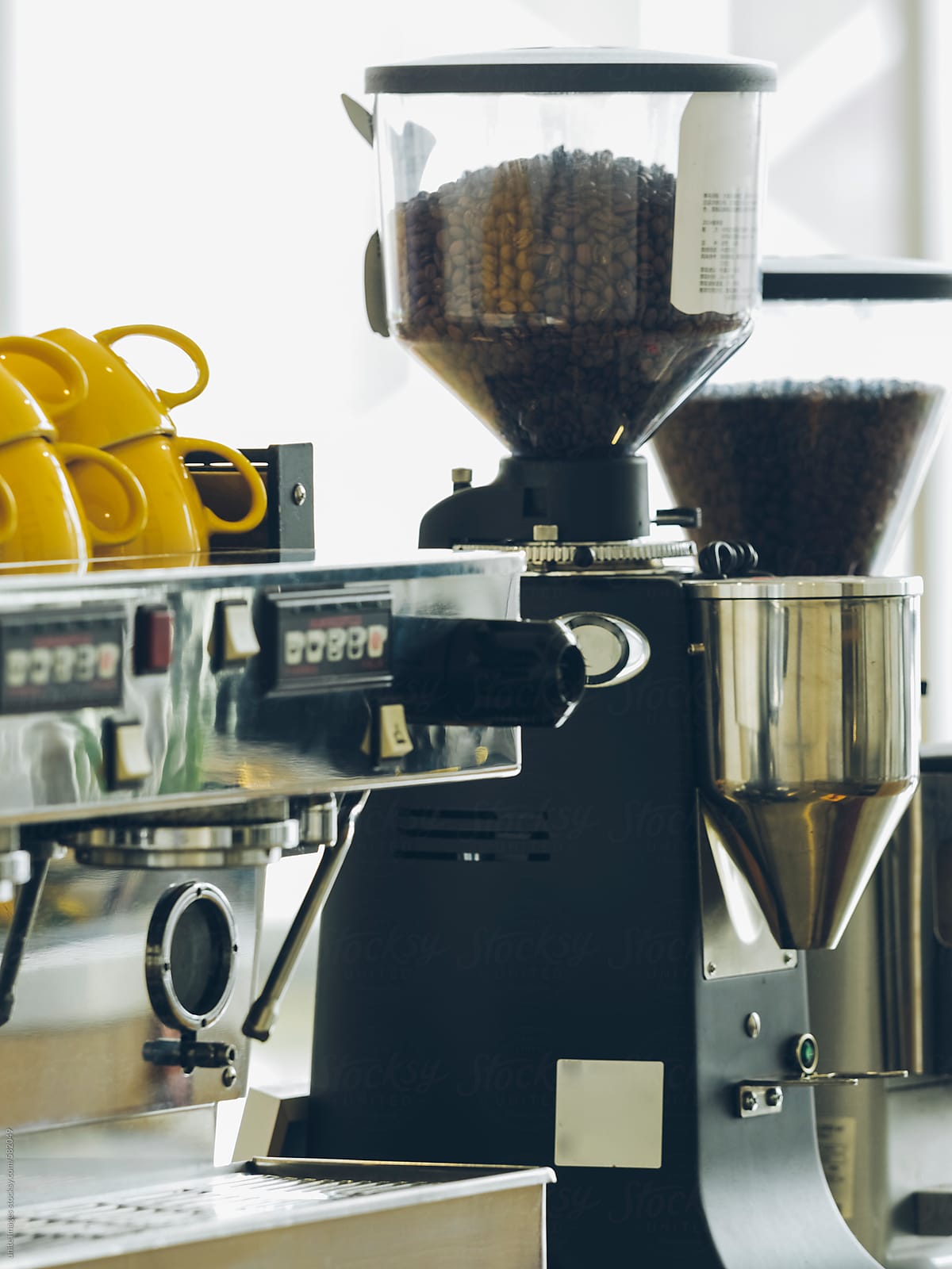 Espresso Equipment at Cafe