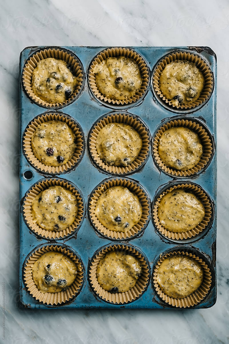 Paleo Blueberry Muffins Fresh From The Oven