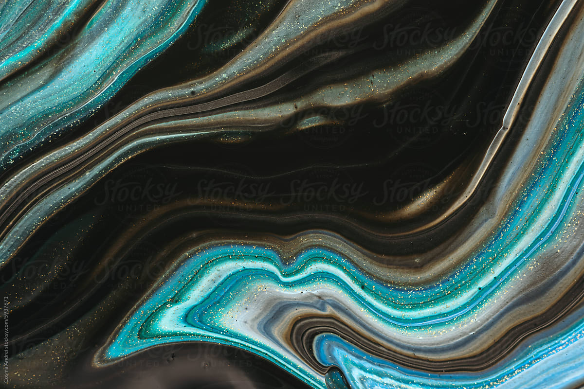 Abstract background with flow lines