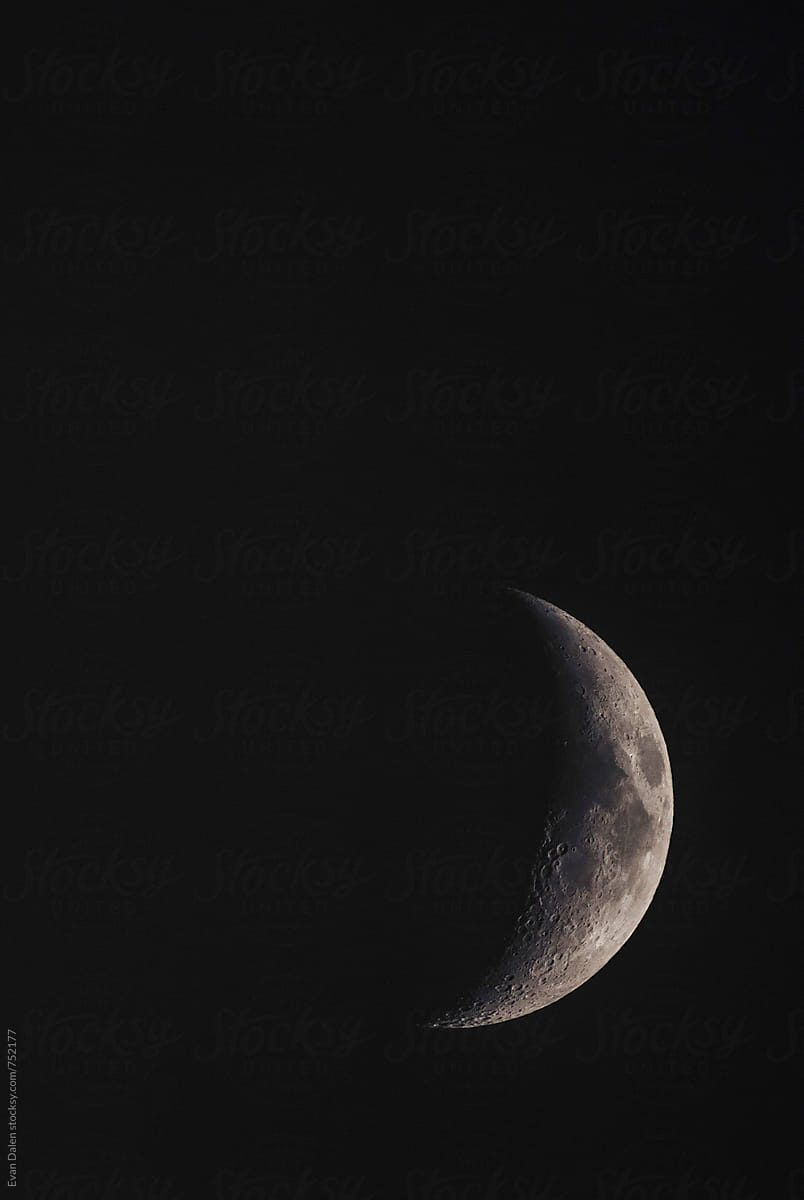 Crescent Moon: Waxing Crescent