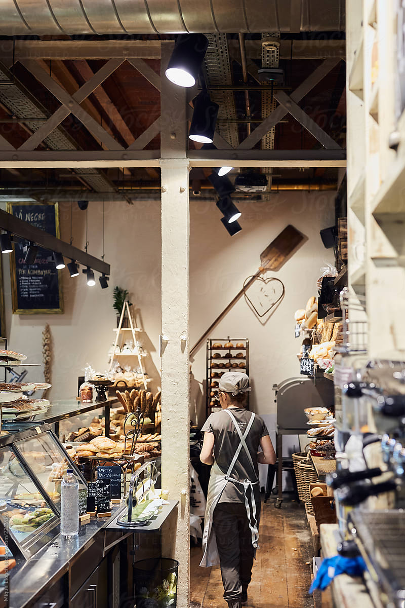  Sales Woman In A Bakery By Stocksy Contributor Miquel Llonch Stocksy