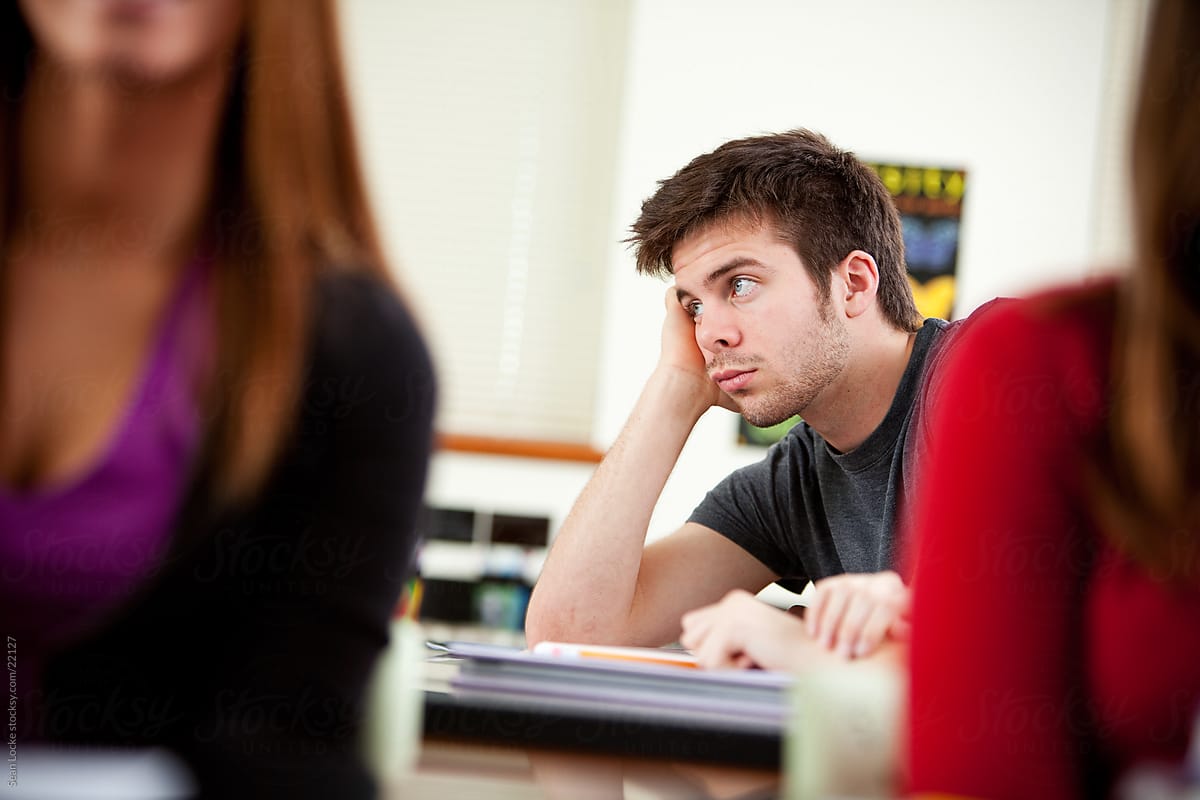High School: Student Can\'t Wait for School To End