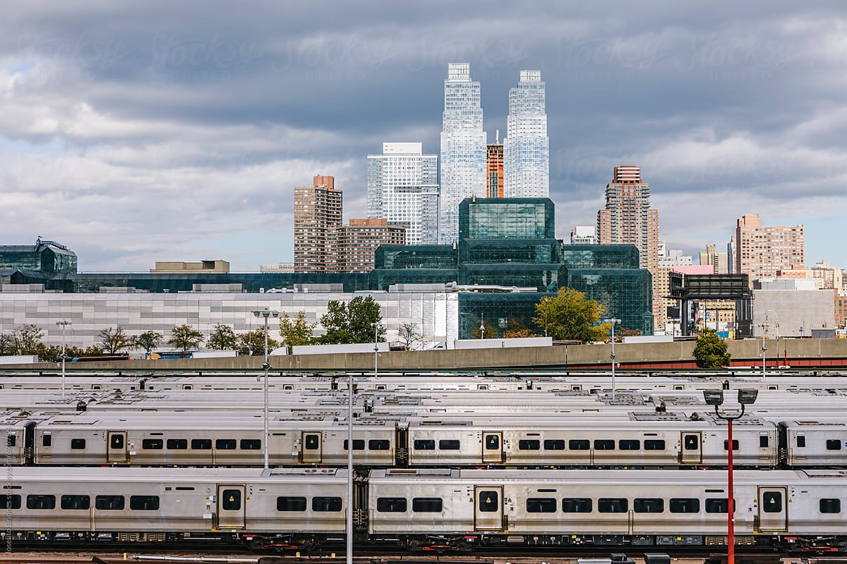 Midtown Manhattan\'s Railyards Urban Renewal in New York