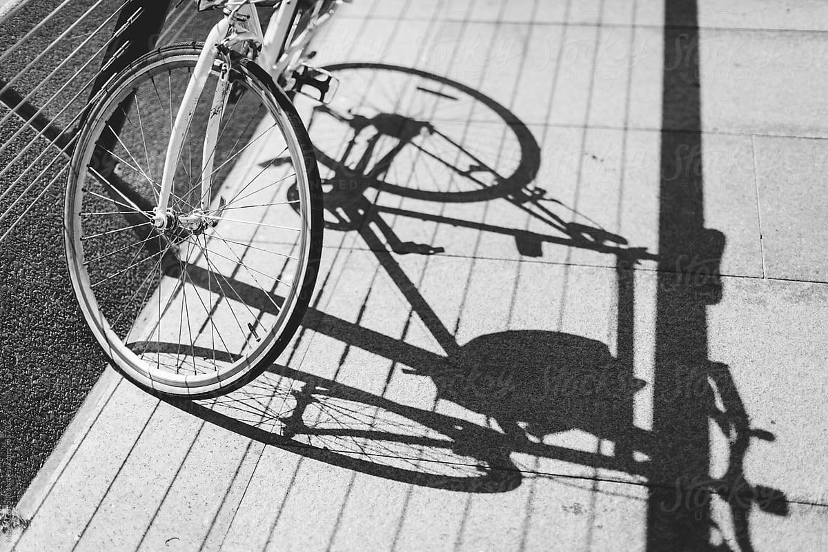 Bicycle under the sun