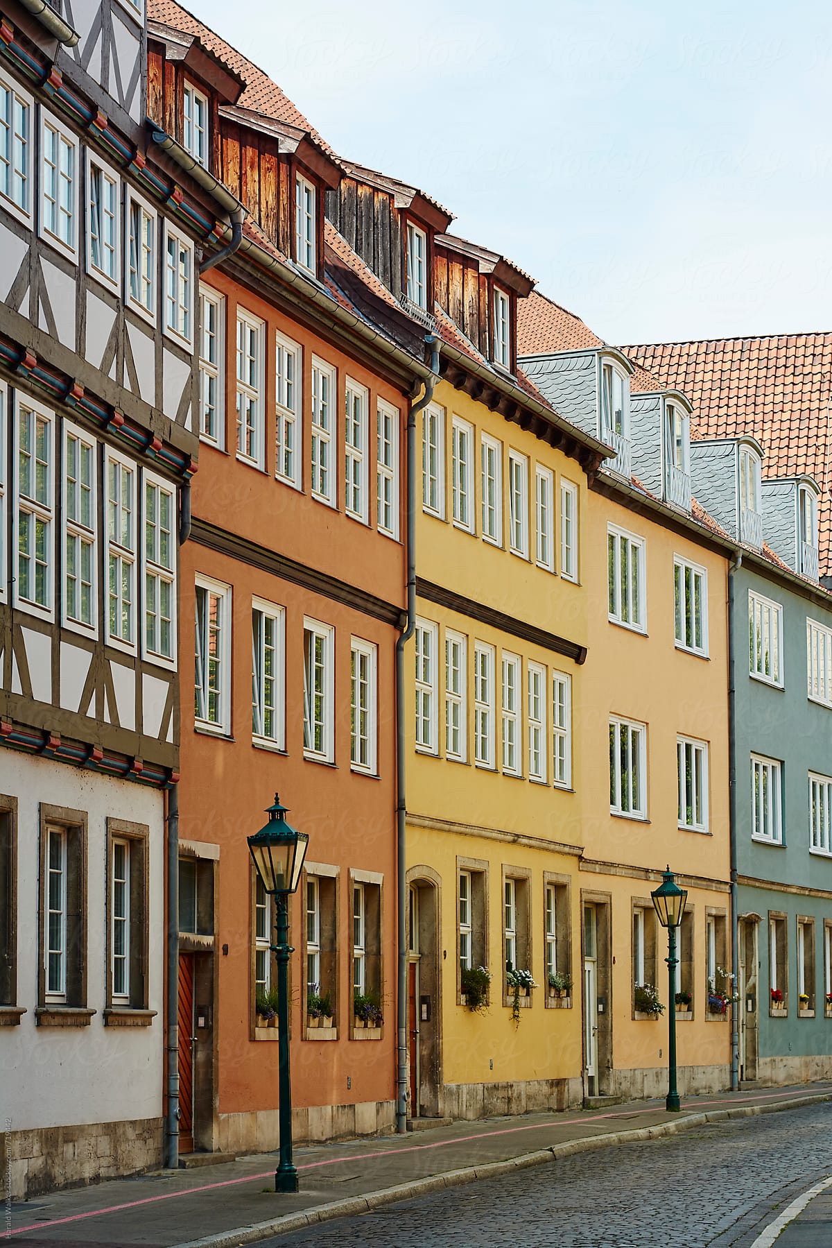 Row of houses in Hannover