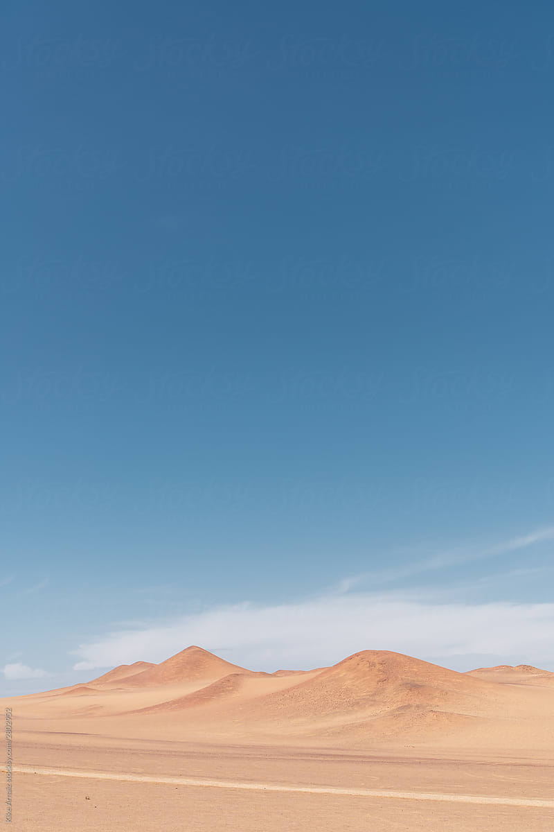 Amazing desert landscape