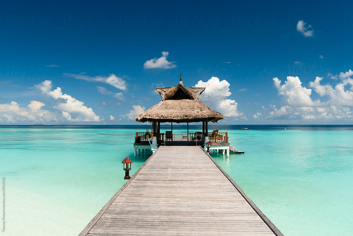 Over water pavilion, Maldives.