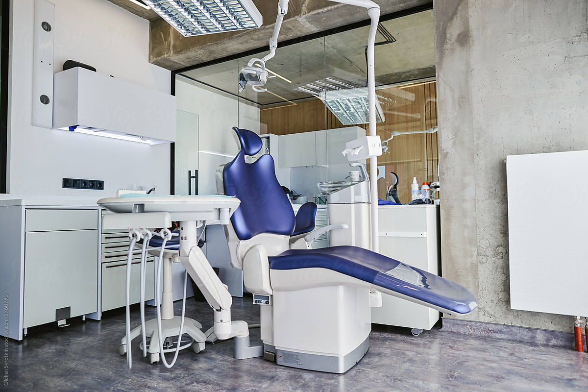 Interior Of Modern Dental Office