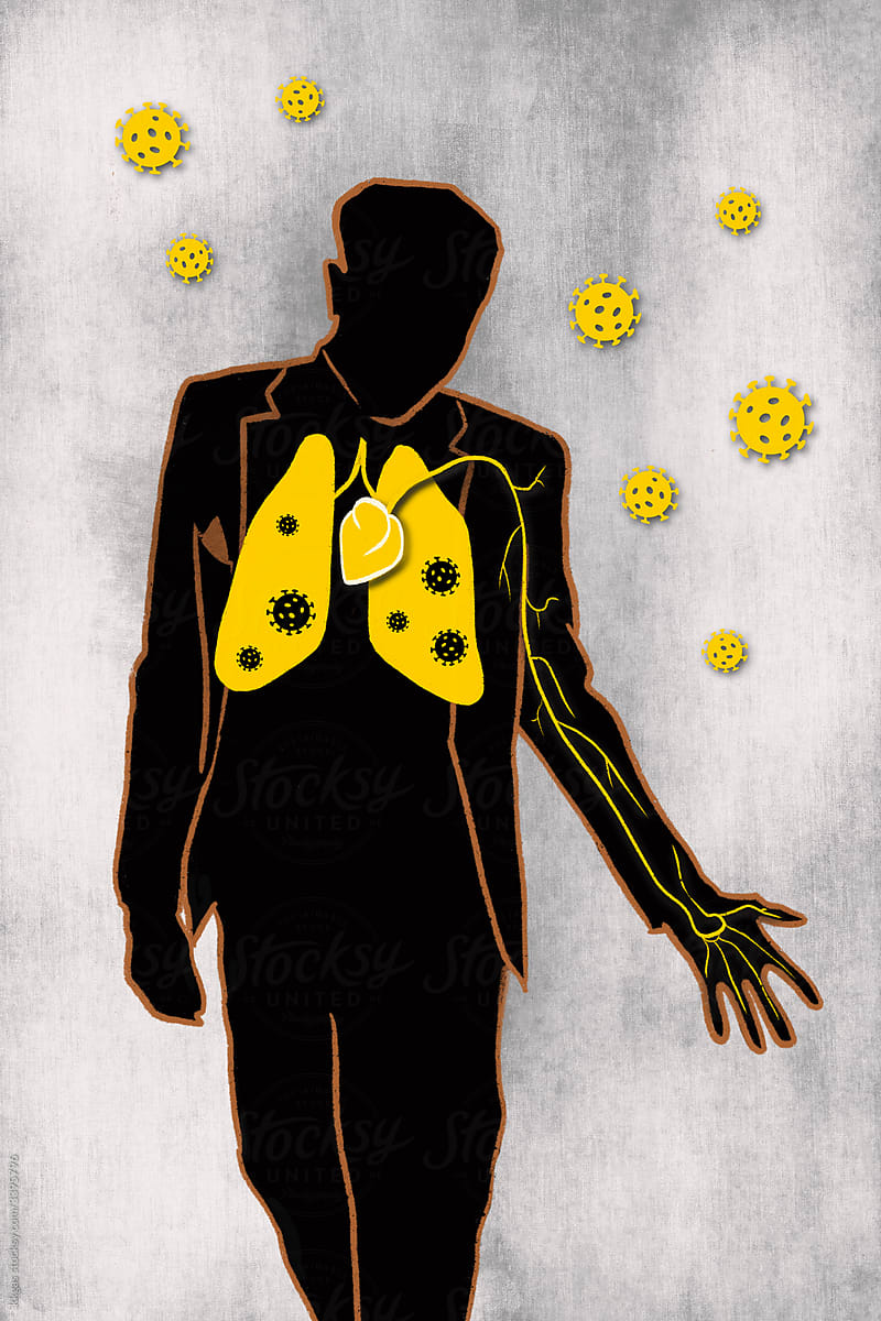 Coronavirus Illustration.