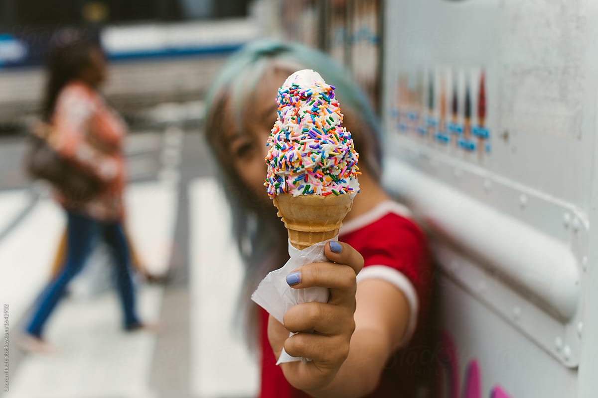Ice Cream with Sprinkles