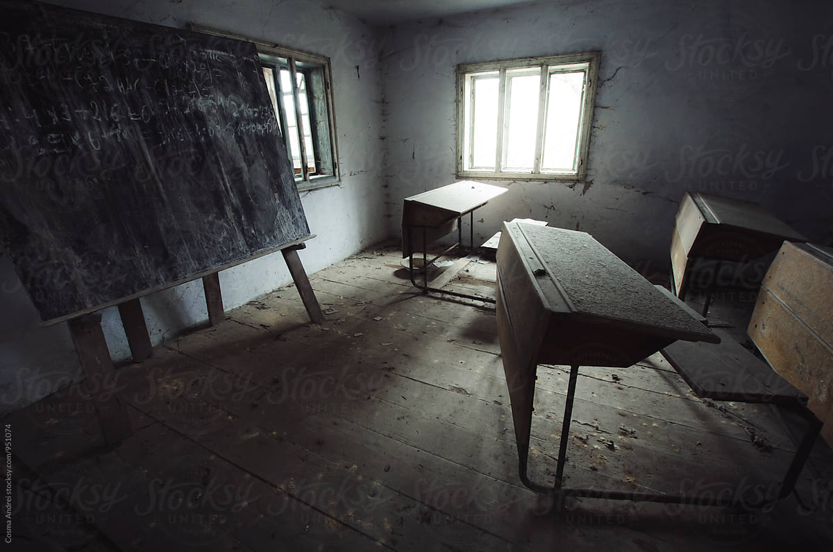 Abandoned haunted school