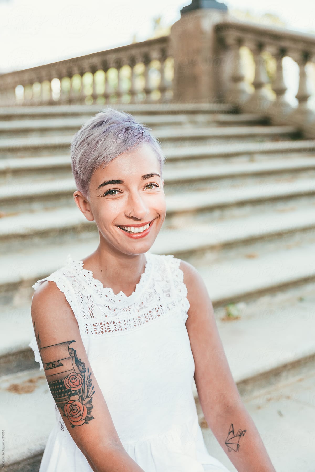 Portrait Of A Beautiful Smiling Woman By Stocksy Contributor Vera