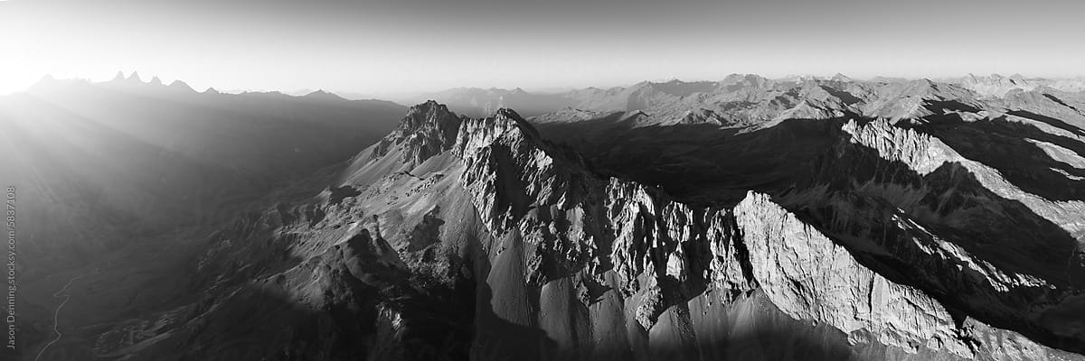 Massif des Cerces Col Du Galibier French Alps