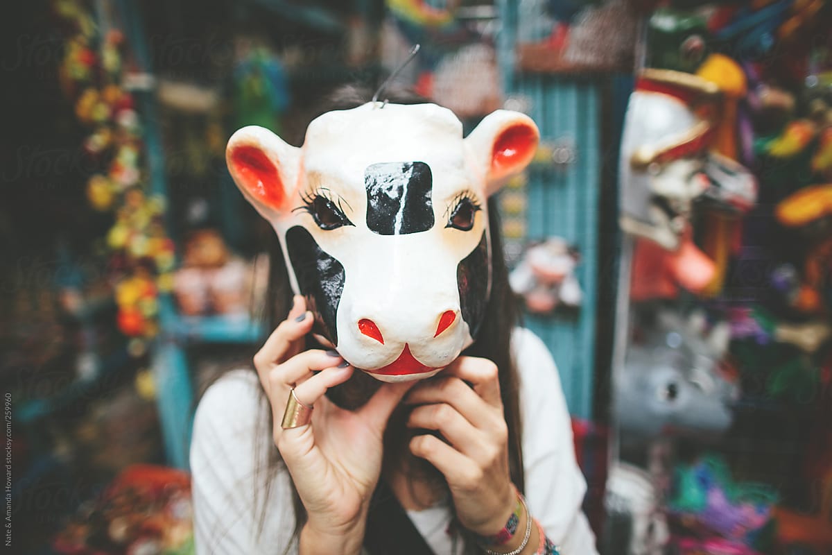 cow mask