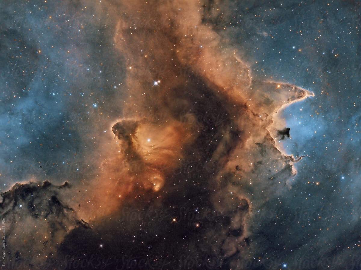 IC1871 The great rift in the Soul nebula