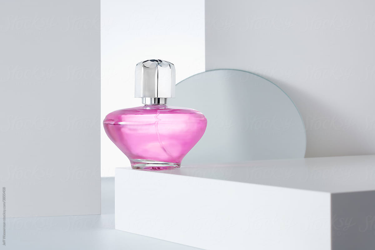 Genreic Pink Perfume Bottle