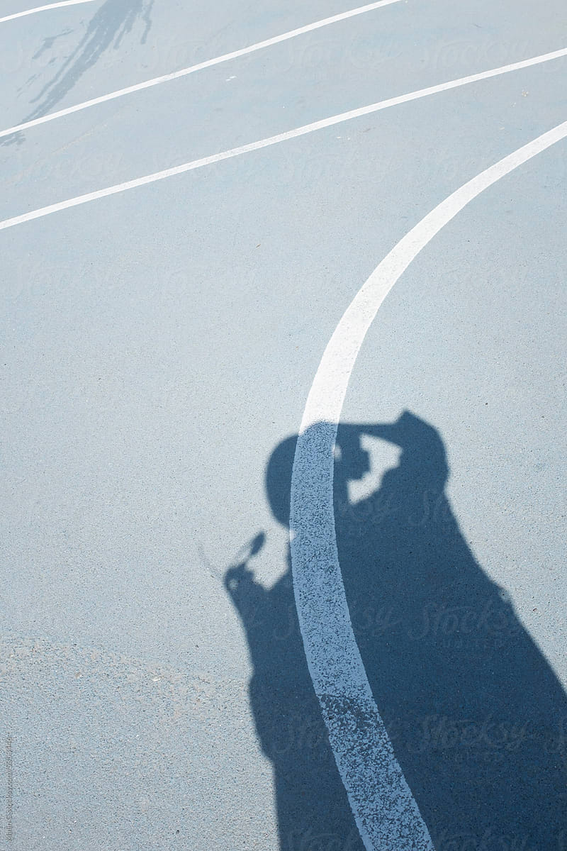 Shadow in sport field
