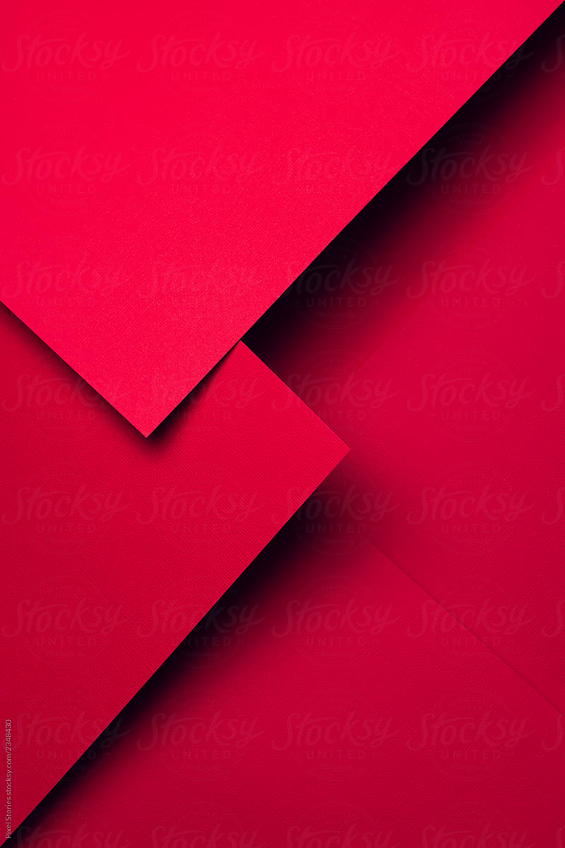 Red paper Background design