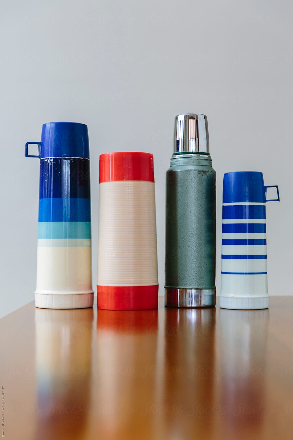 Vintage Thermos Collection by Stocksy Contributor Raymond Forbes LLC -  Stocksy