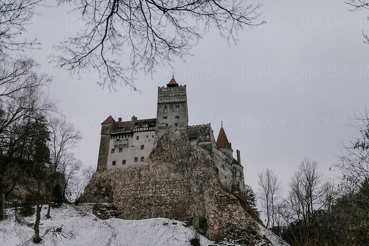 Dracula\'s Castle In Transylvania