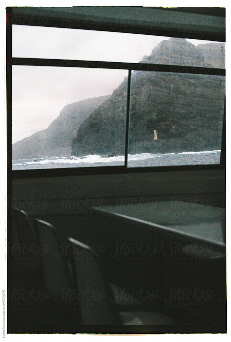 Boat window view